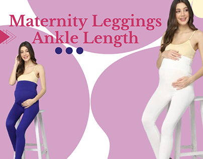 Buy Maternity Leggings Ankle Length | House Of Zelena™