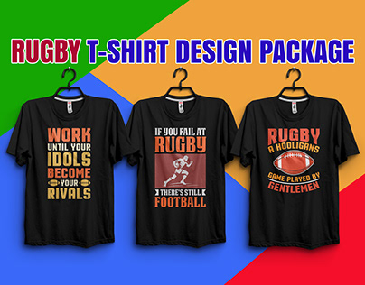Rugby t-shirt design graphic vector.