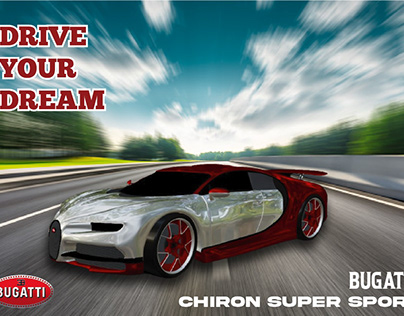 Bugatti Chiron Poster