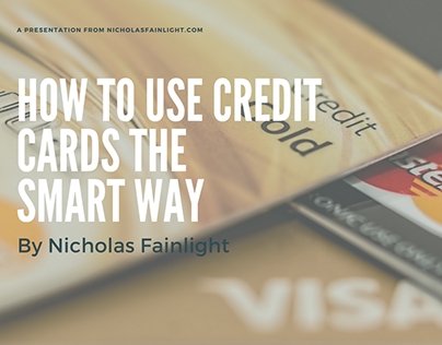 How to Use Credit Cards the Smart Way