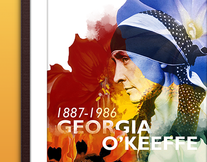 Georgia O'Keeffe Artist Feature Poster