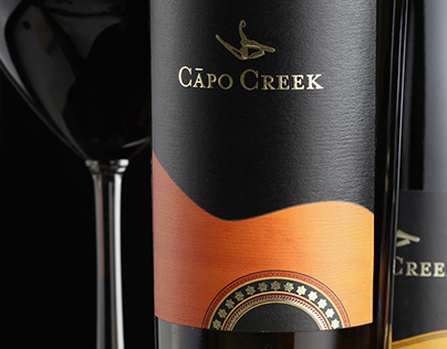 Capo Creek Winery Label Design