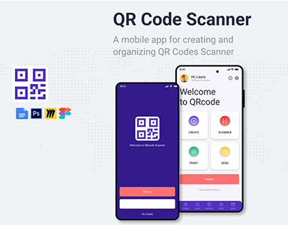 QR code scanner events generator app : Case Study
