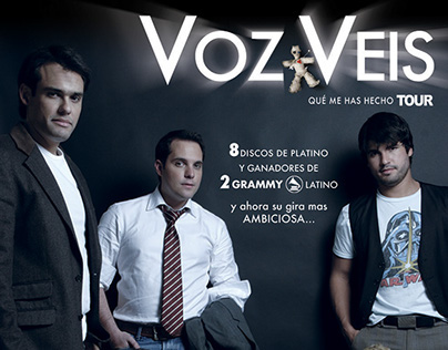 Imagen gráfica del concierto de Voz Veis (Valencia)