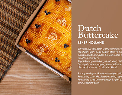 Ducth Buttercake