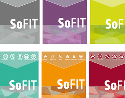 SoFit mobile app layout