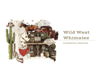 Wild West whimsies- A Kidswear design project