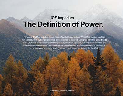 iOS Imperium — The Definition of Power