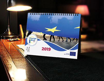Calendario da tavolo Europe Direct 2019