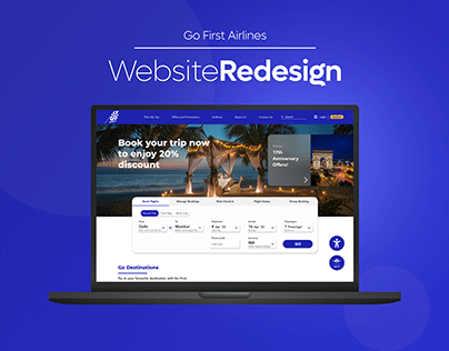 Website Redesign - Go First Airlines