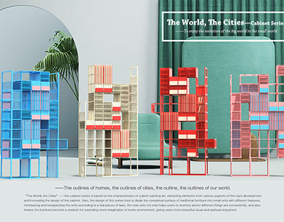 The World, The Cities - Cabinet Series Design