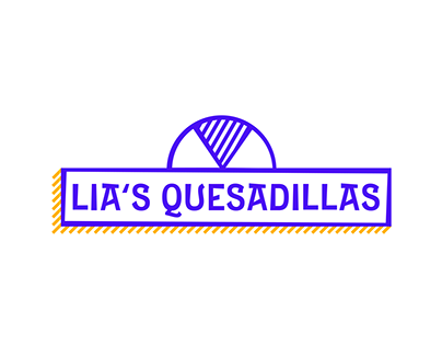 Lia's Quesadillas Branding