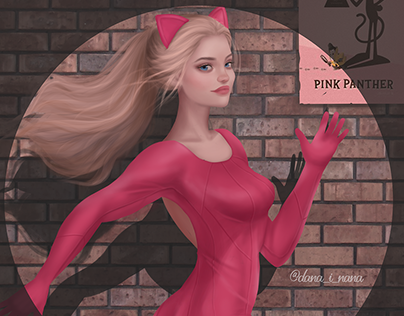 Super girl! Pink panther