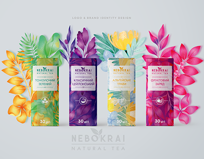 NEBOKRAI - logotype & packaging design