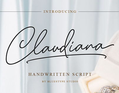 Claudiana Handwritten Font