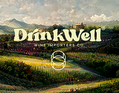 DrinkWell Wine Importers Co. — Brand Identity