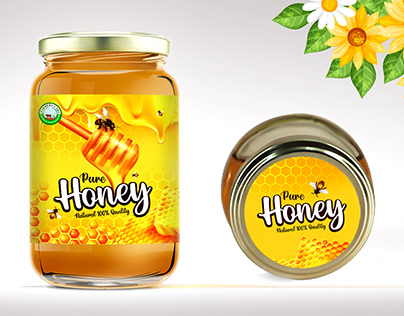 Honey Label Design