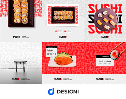 Social Media - Sushi - Download Designi