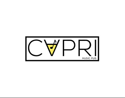 Logo for a music pub- Capri.