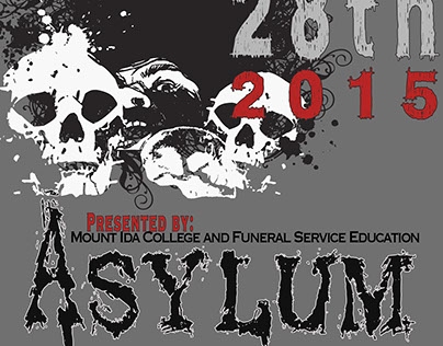 ASYLUM: Haunted House Flyer 