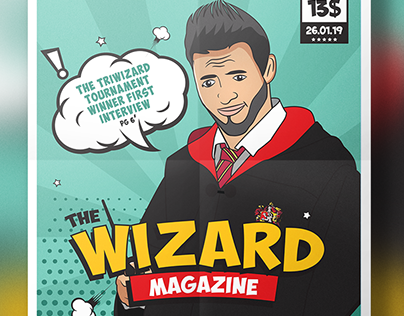 The Wizard Magazine - Wizard's Comics Magazine.