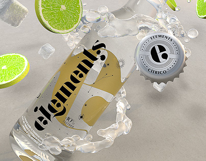 Download 3 D Gin Bottle Projects Photos Videos Logos Illustrations And Branding On Behance Yellowimages Mockups