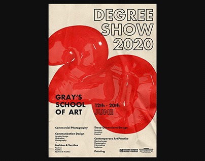 2020 Degree Show Poster