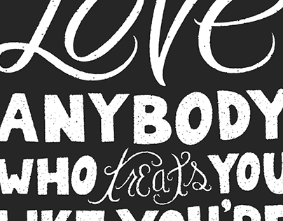 Oscar Wilde Quote Lettering