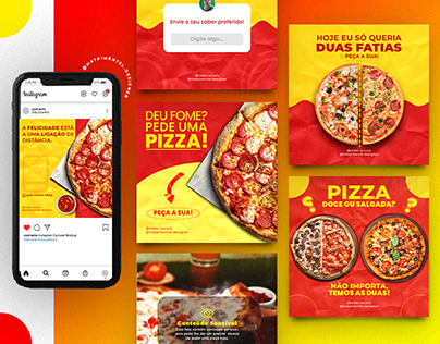 Pizzaria - Social Media