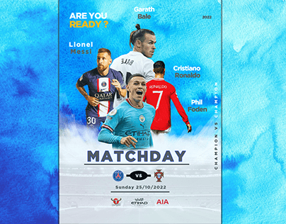 Match Day/Fan Poster/Football