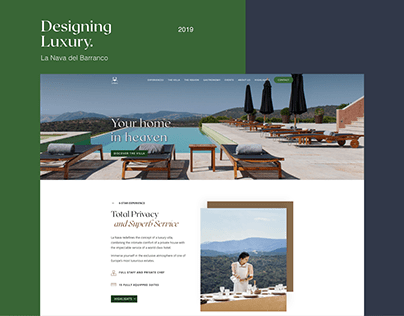 Luxury Villa - Website