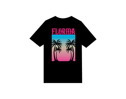 Florida t-shirt design