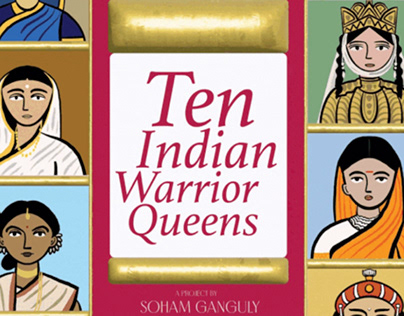 Warrior Queens of India: An icon set