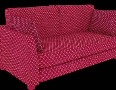 3D Sofa - Texturing