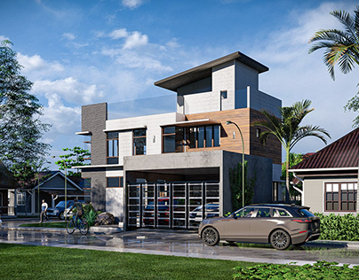 Cotto Residence - Exterior rendering