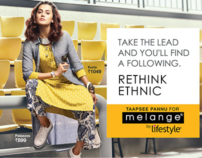 Taapsee Pannu for Melange by Lifestyle