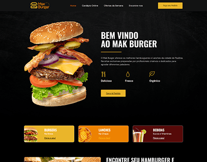 Website Mak Burger
