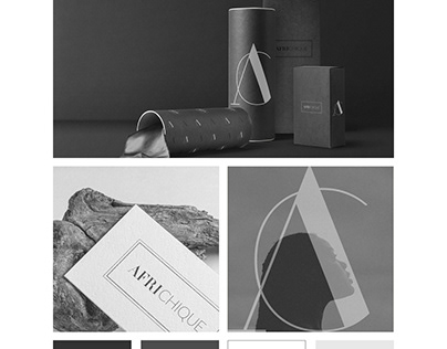 Africhique - Dark, Luxury - Brand Identity & Packaging