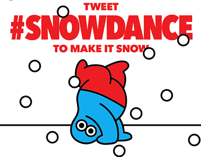 Tweet-Powered Snow Machine