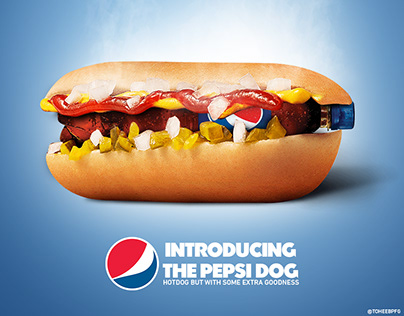 The Pepsi dog