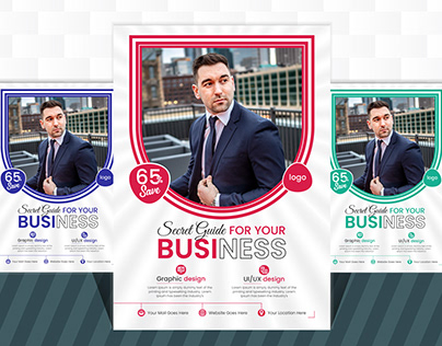 Creative and corporate business flyer design