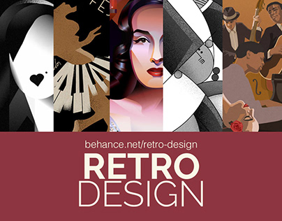 Project thumbnail - Retro Design Artists / Project "Entertainment"