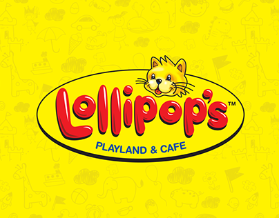 graphic design for lollipop's playland