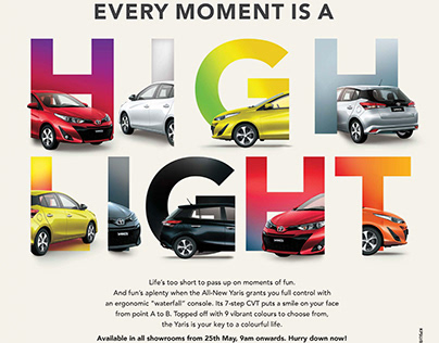 Toyota Brunei - Yaris Print Ad