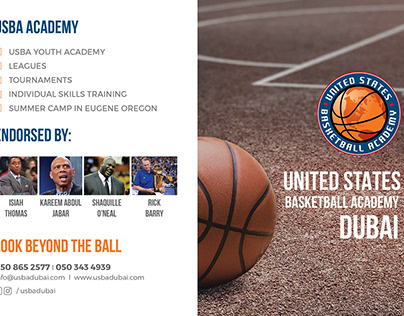 United state Basketball Academy - Logo and Branding