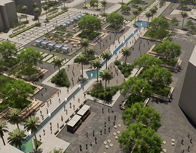Urban development of Helwan University