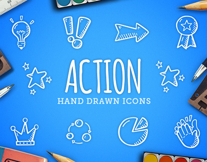 Action - Hand Drawn Icons
