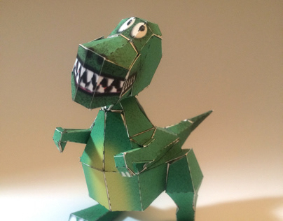 Papercraft Dino