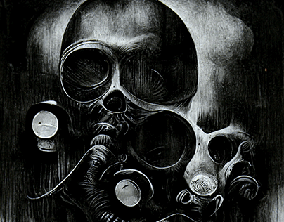 Gas Mask Dystopia: Cyberskulls