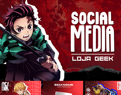 Social Media e Design Loja Geek | Cabine Geek